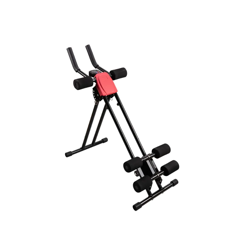 Entraîneur abdominal pliable pour la maison