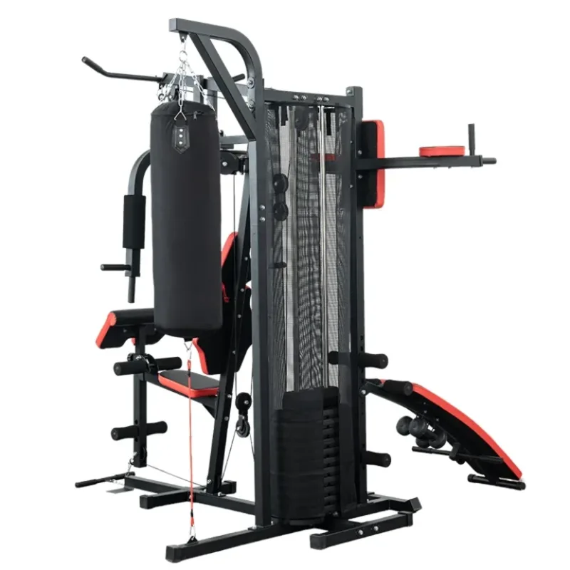 Station de musculation multifonction 4 postes pour la maison, vue 3